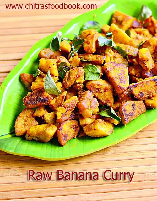 Raw banana curry recipe / Vazhakkai curry