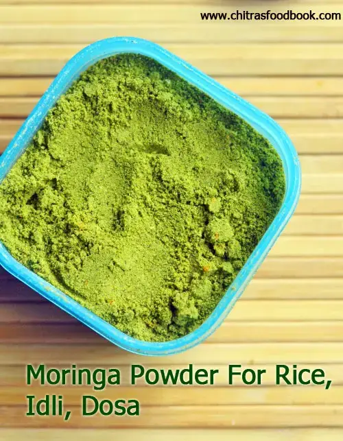 Murungai keerai podi / Drumstick leaves powder recipe for rice