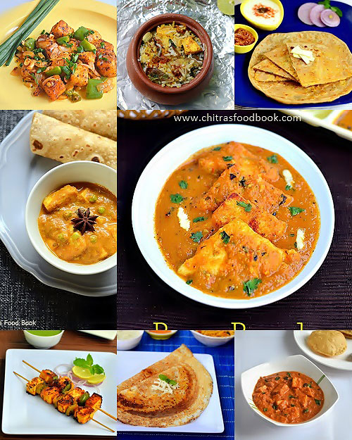 30 Paneer Recipes List | Indian Paneer Dishes With Pictures
