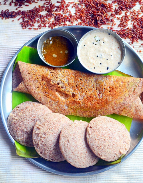 Kaatuyanam Rice Idli Dosa – Kaatuyanam arisi idli dosa – Organic Rice Idli Dosa Recipe